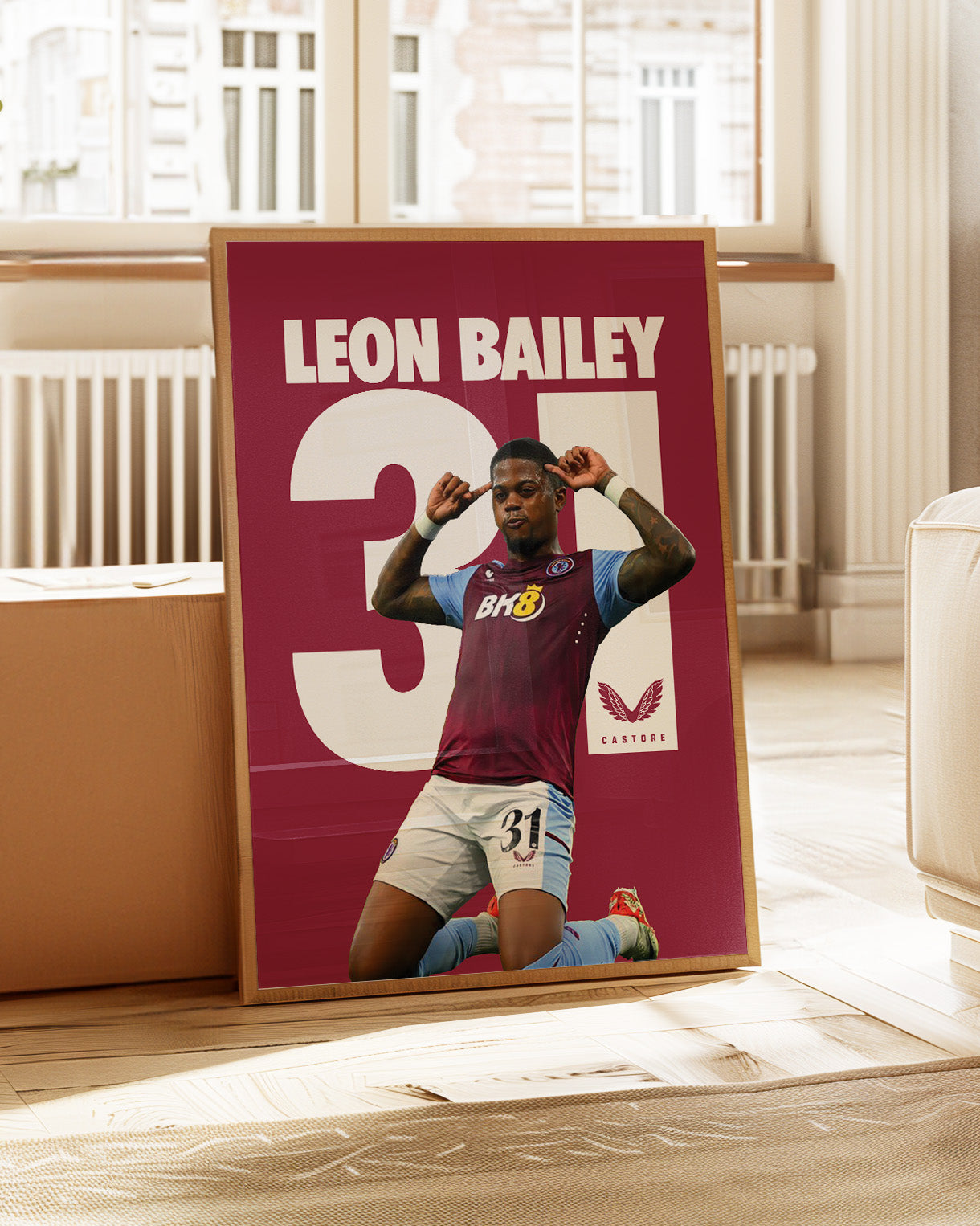 Affiche de Léon Bailey