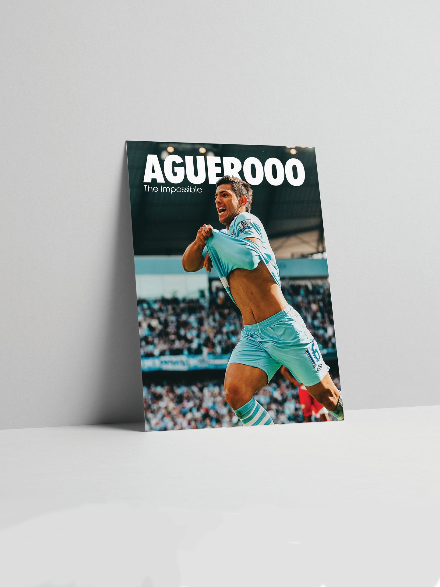 Kun Agüero Poster Print