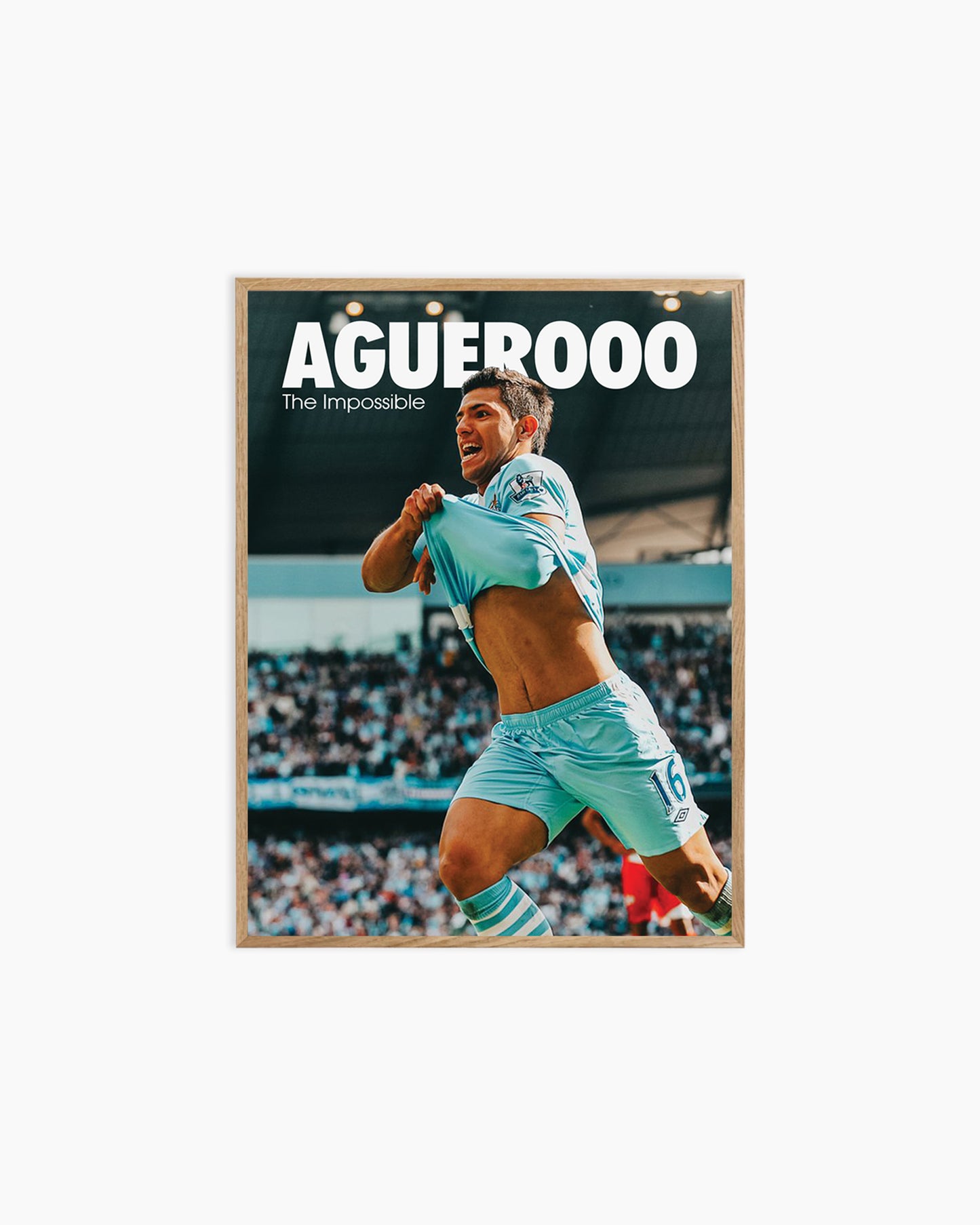 Kun Agüero Poster Print