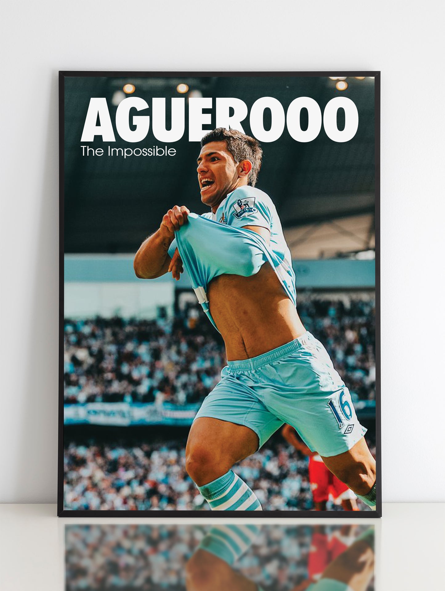 Kun Agüero Poster Print