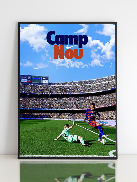 Camp Nou Poster Print