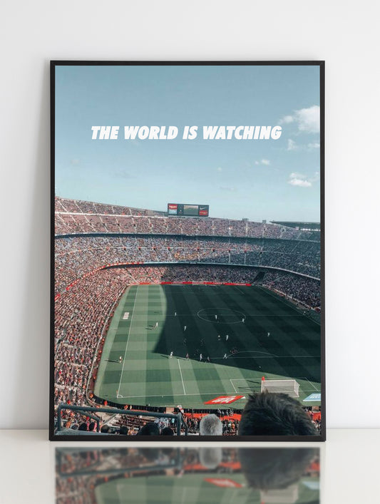 Camp Nou Poster Print