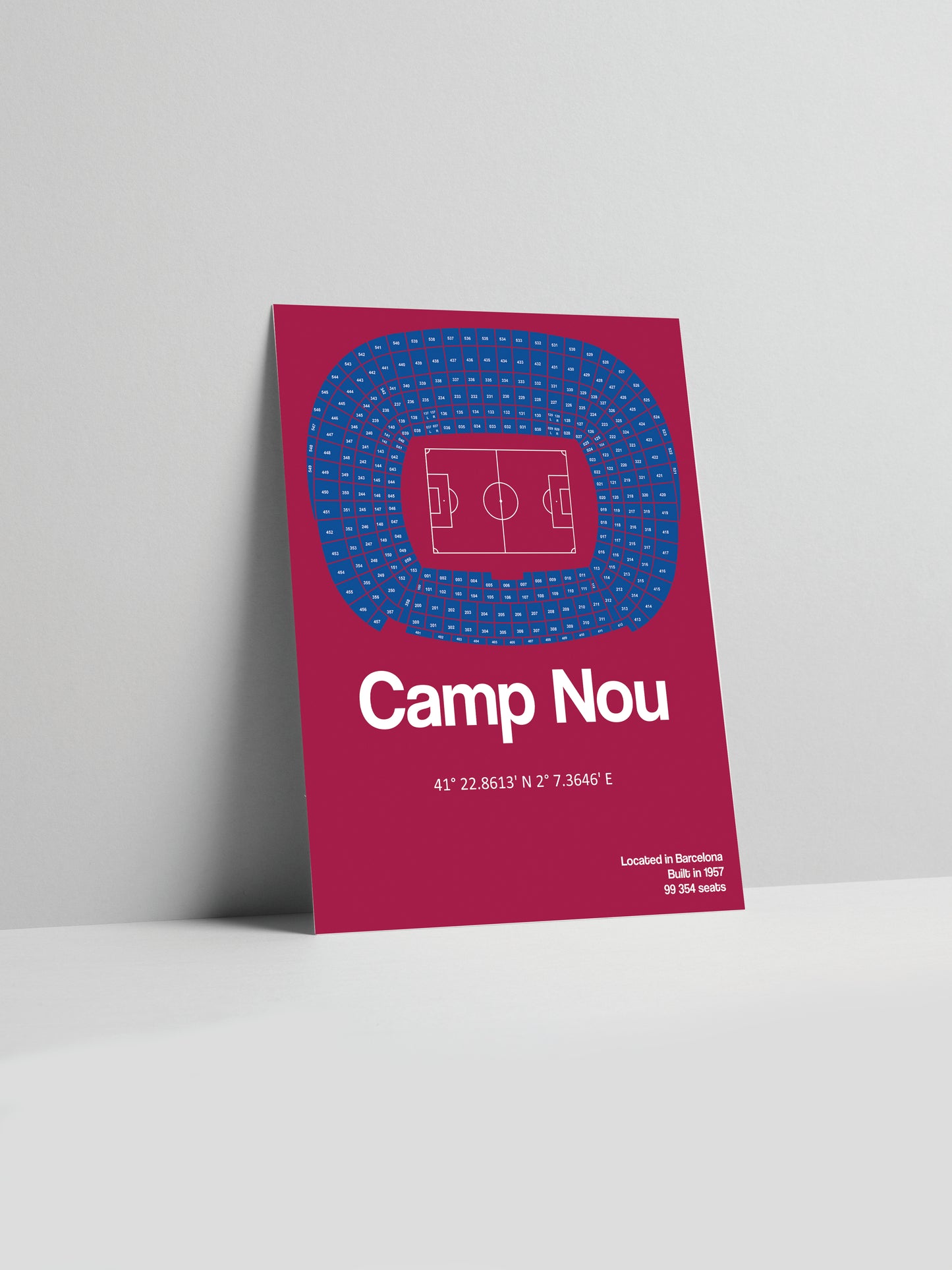 Camp Nou Poster Print