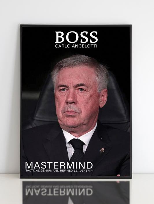 Stampa poster di Carlo Ancelotti