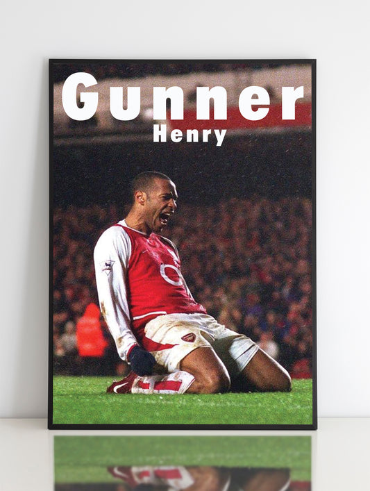 Thierry Henry Poster Print