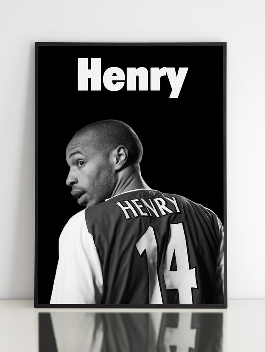 Thierry Henry Poster Print