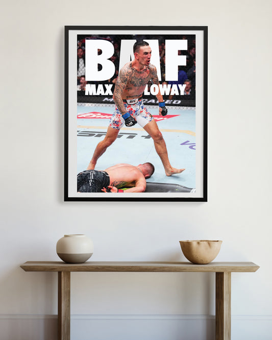 Max Holloway Poster Print