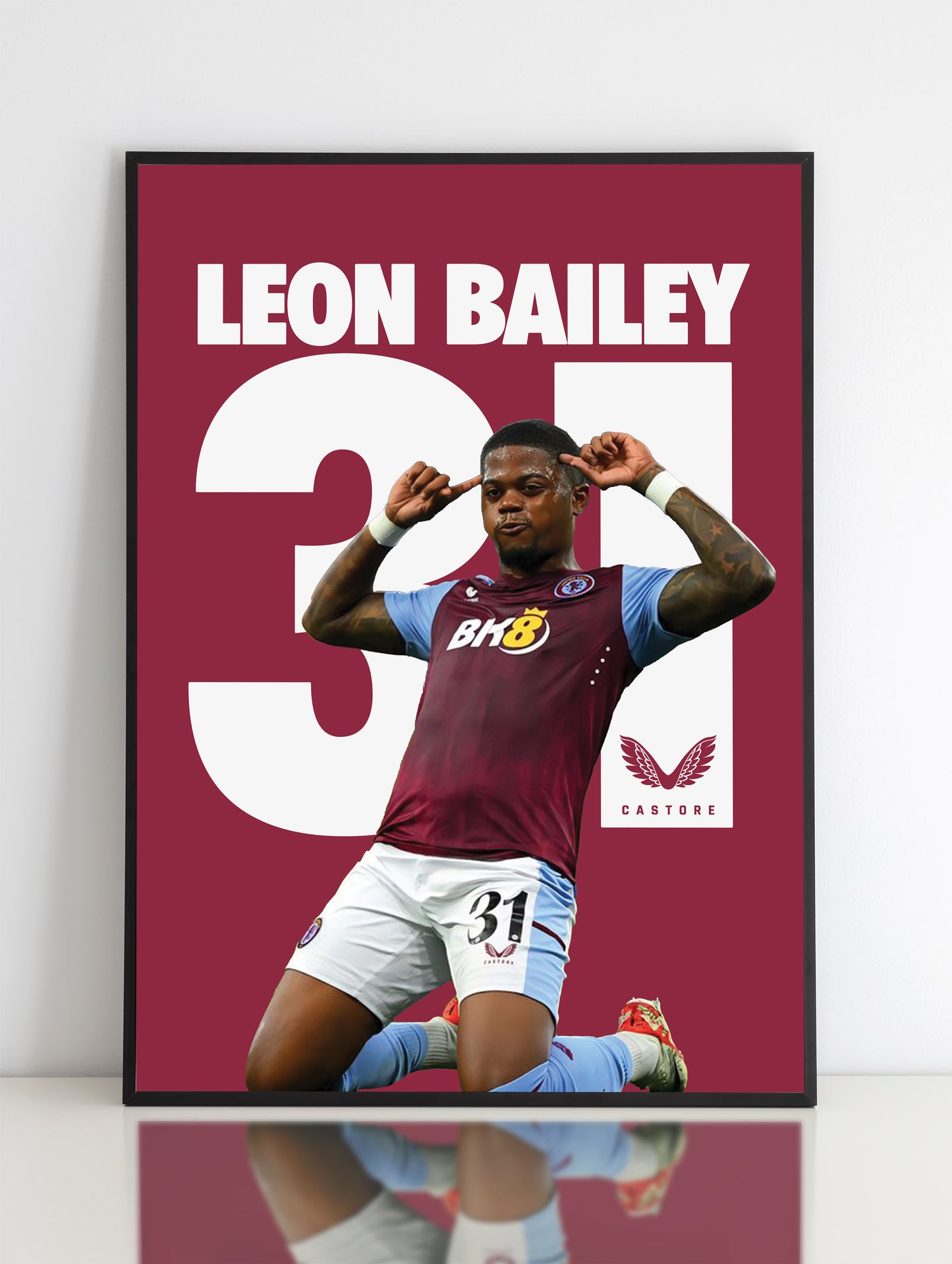 Leon Bailey Poster Print