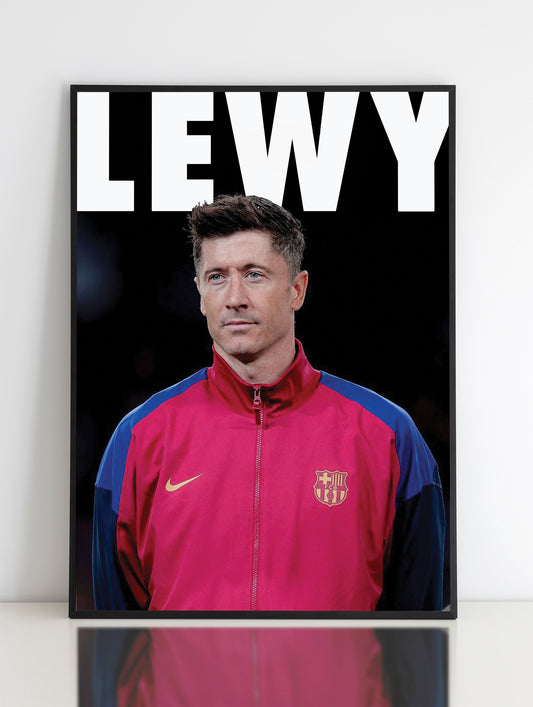 Robert Lewandowski Poster Print