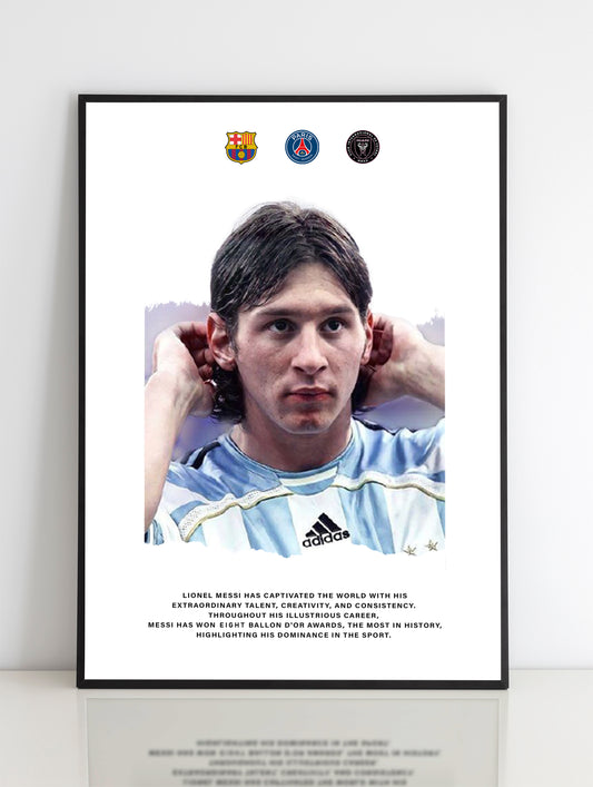 Stampa poster Messi