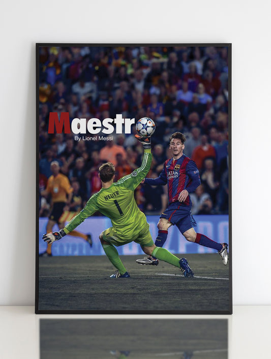 Lionel Messi Poster Print