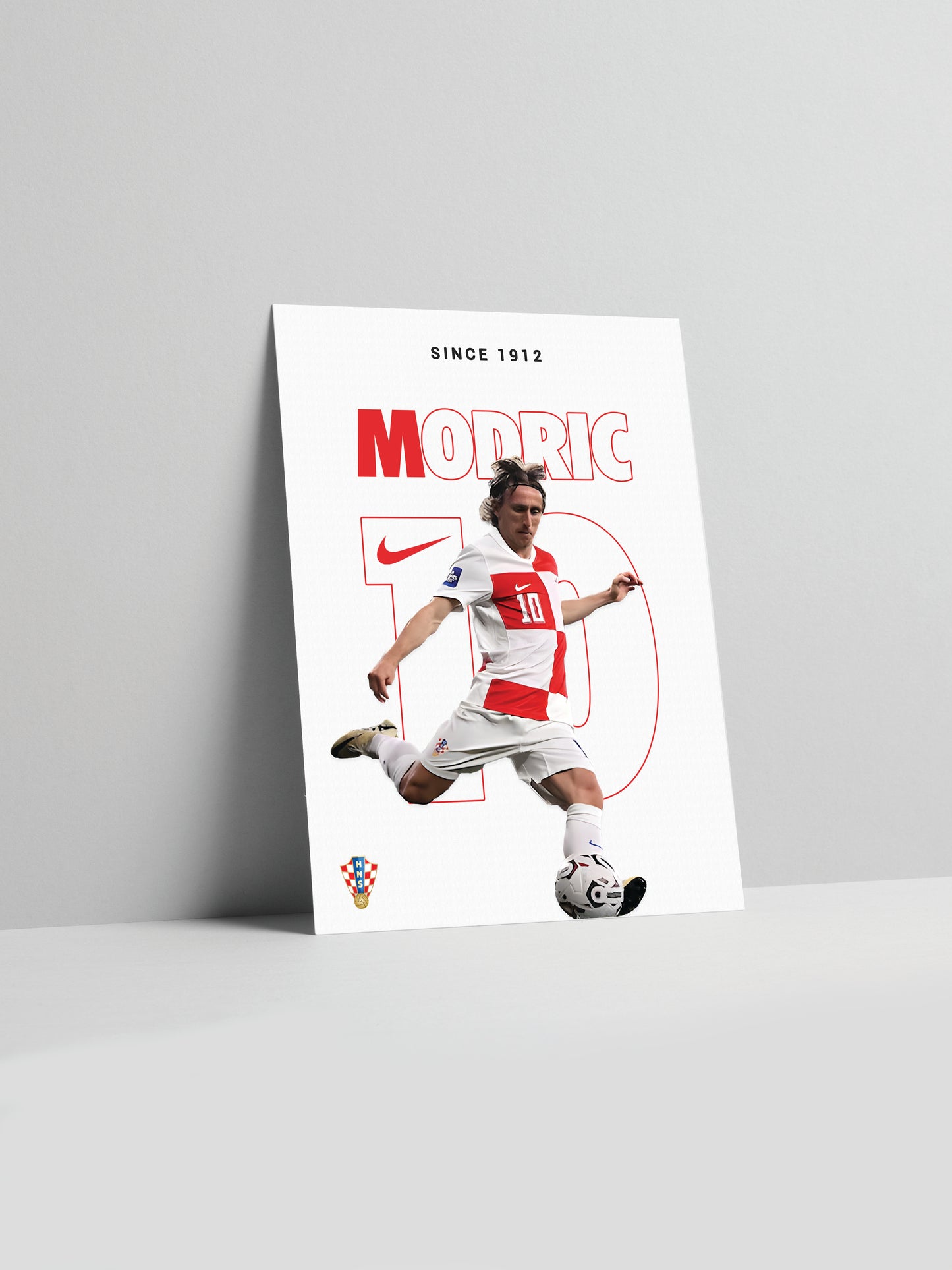 Luka Modrić Poster Print