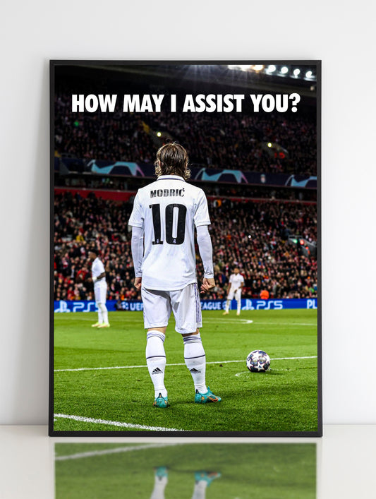 Luka Modrić Poster Print