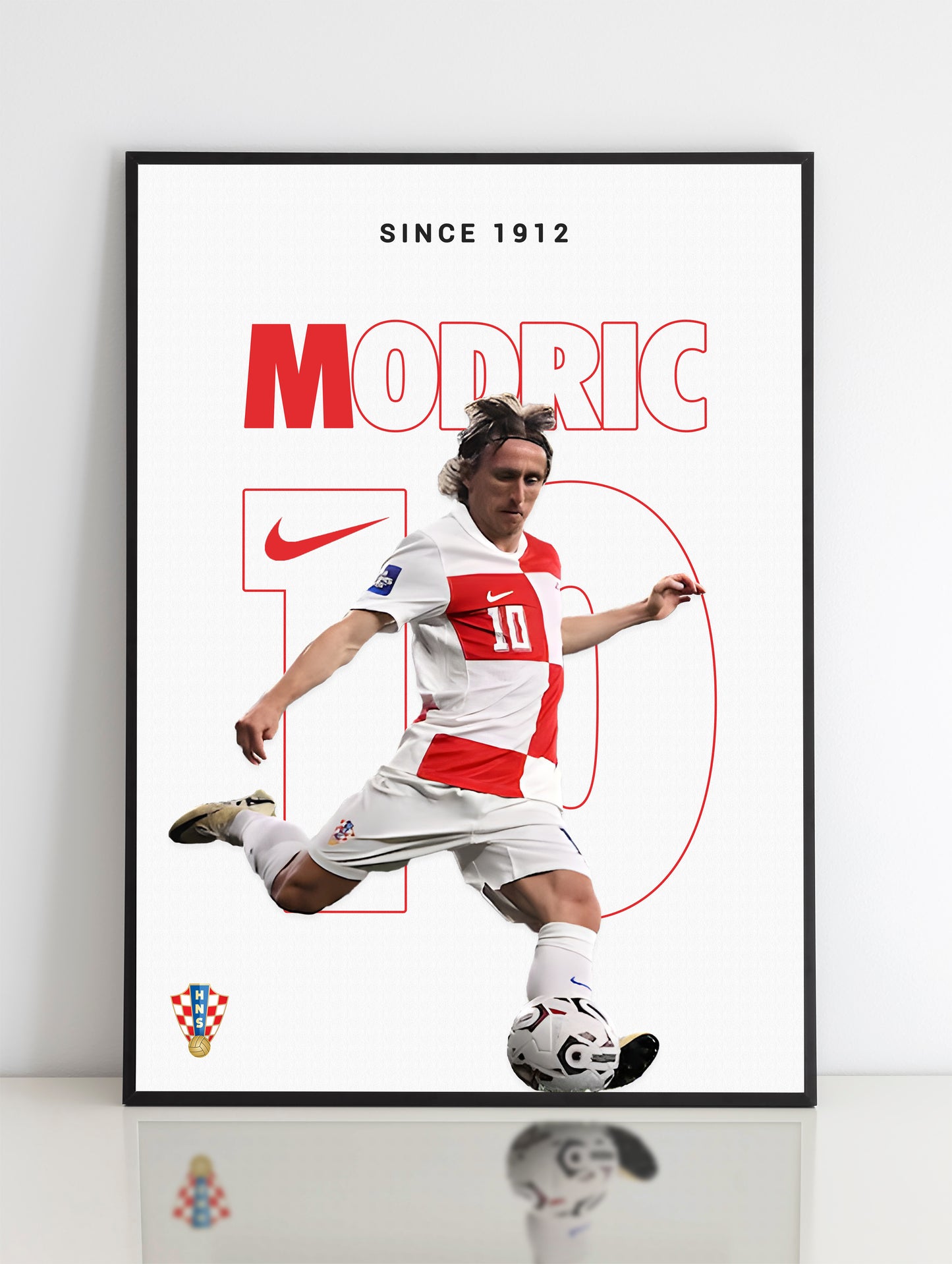 Luka Modrić Poster Print