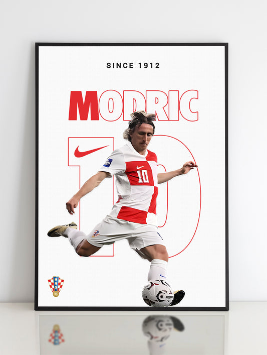 Luka Modrić Poster Print