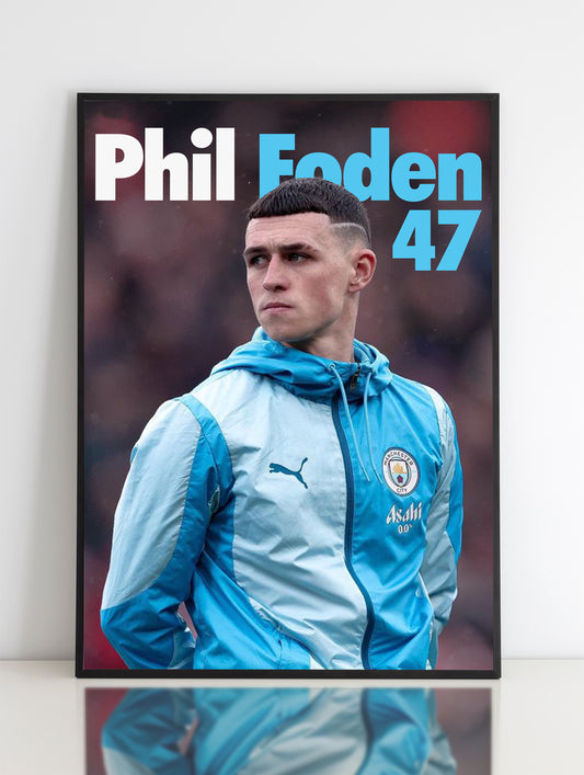 Phil Foden Poster Print