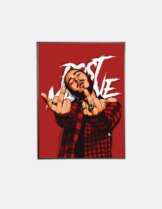 Post Malone Poster Print