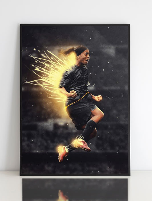 Ronaldinho Poster Print