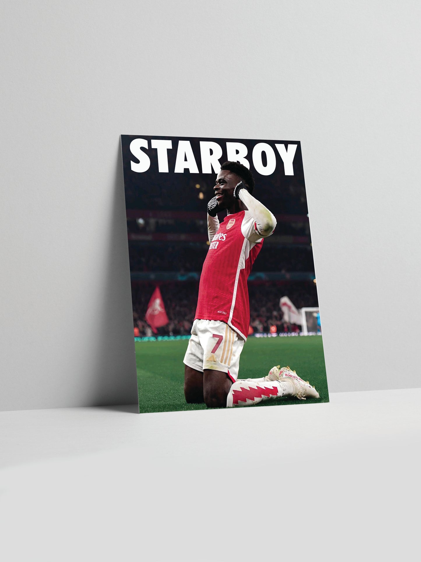 Bukayo Saka Poster Print