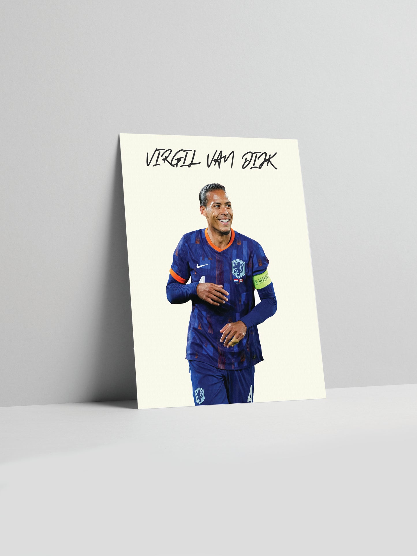 Virgil van Dijk Poster Print