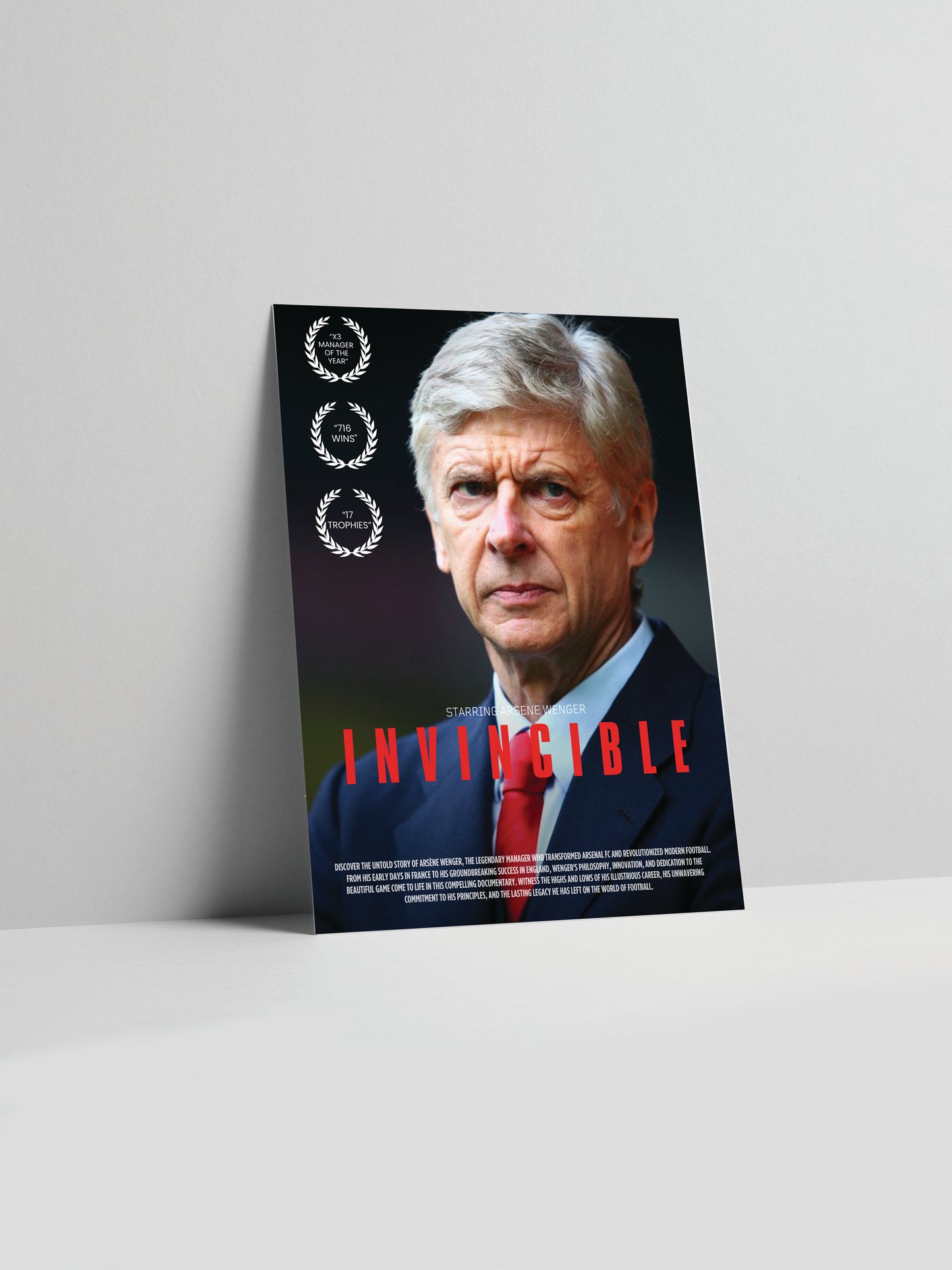 Arsene Wenger Poster Print