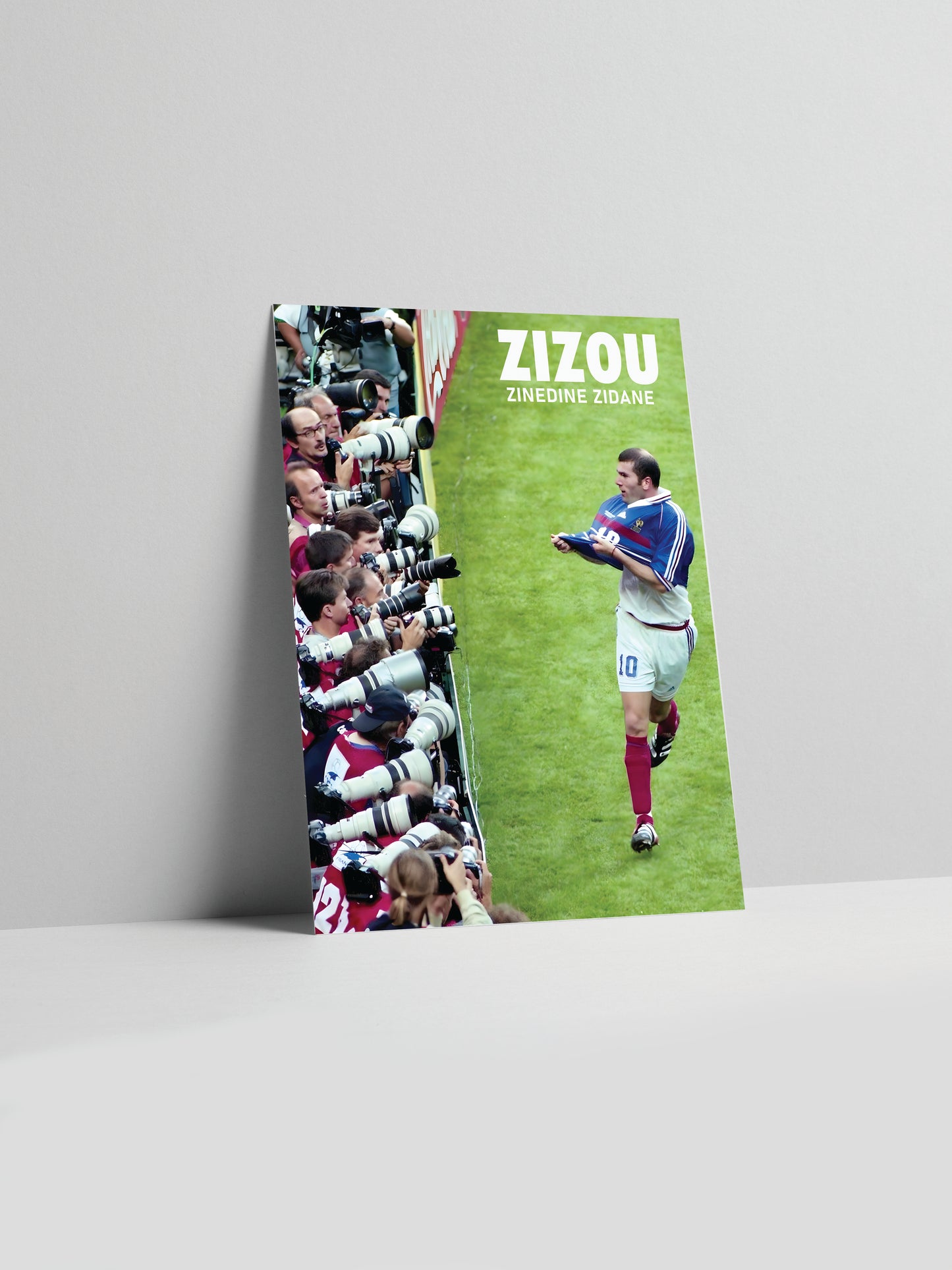 Zinedine Zidane Poster Print