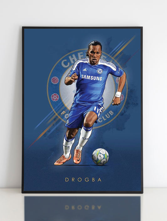 Stampa poster Didier Drogba